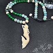 String of the Siren Mermaid Pendant